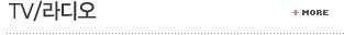TV/라디�
